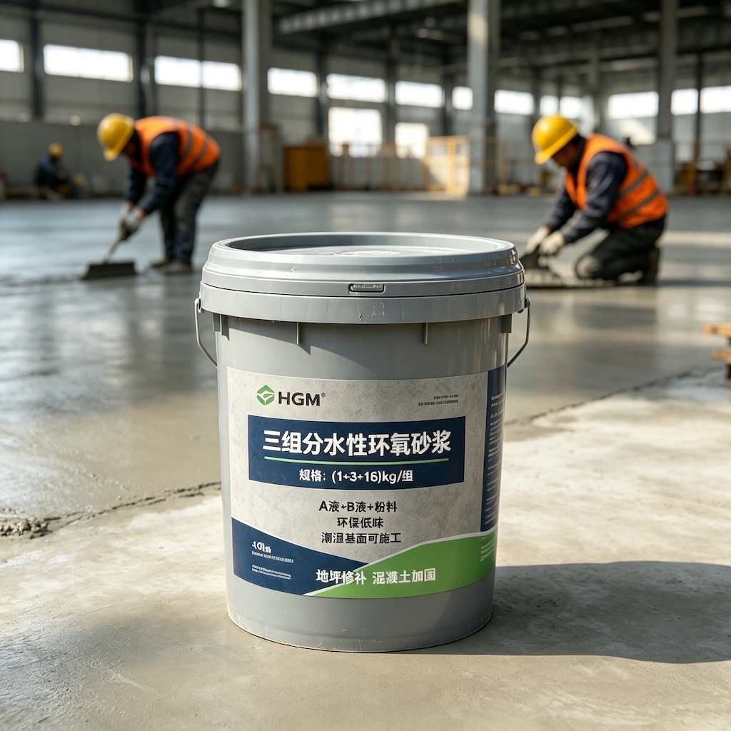 新建三组份水性环氧砂浆